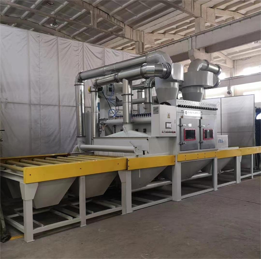 秦皇岛抛丸机跑砂是什么原因