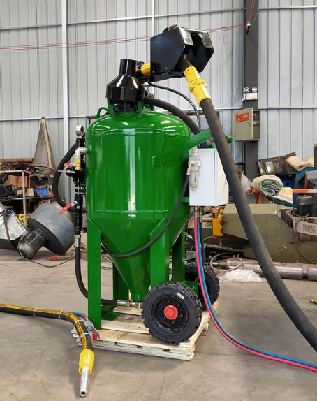 秦皇岛移动式喷砂机 户外施工效率翻倍