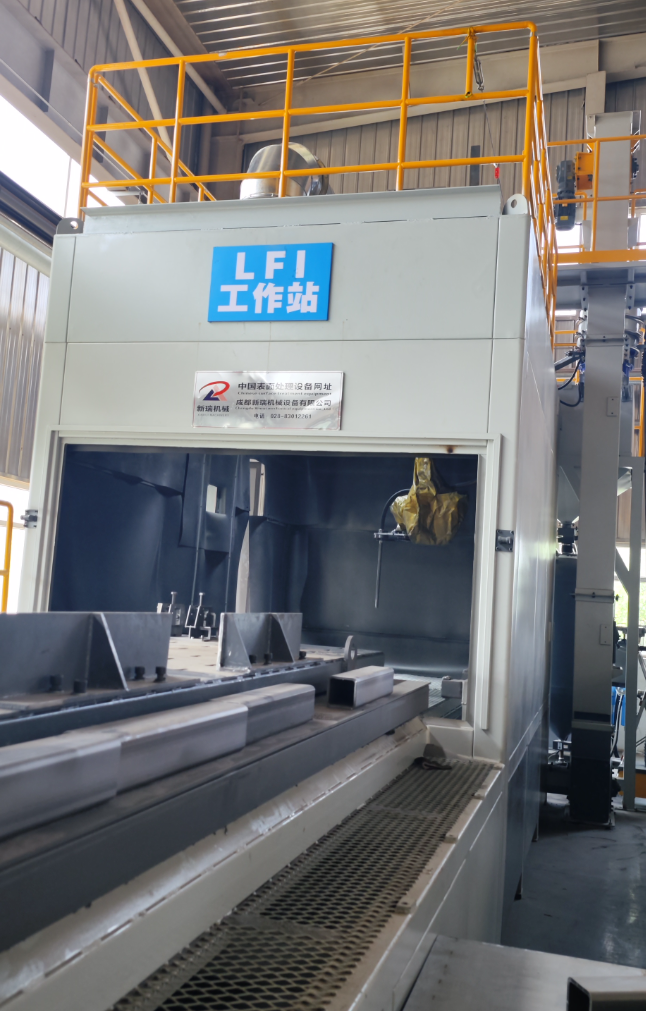 秦皇岛大口径喷砂机 适合大型工件处理